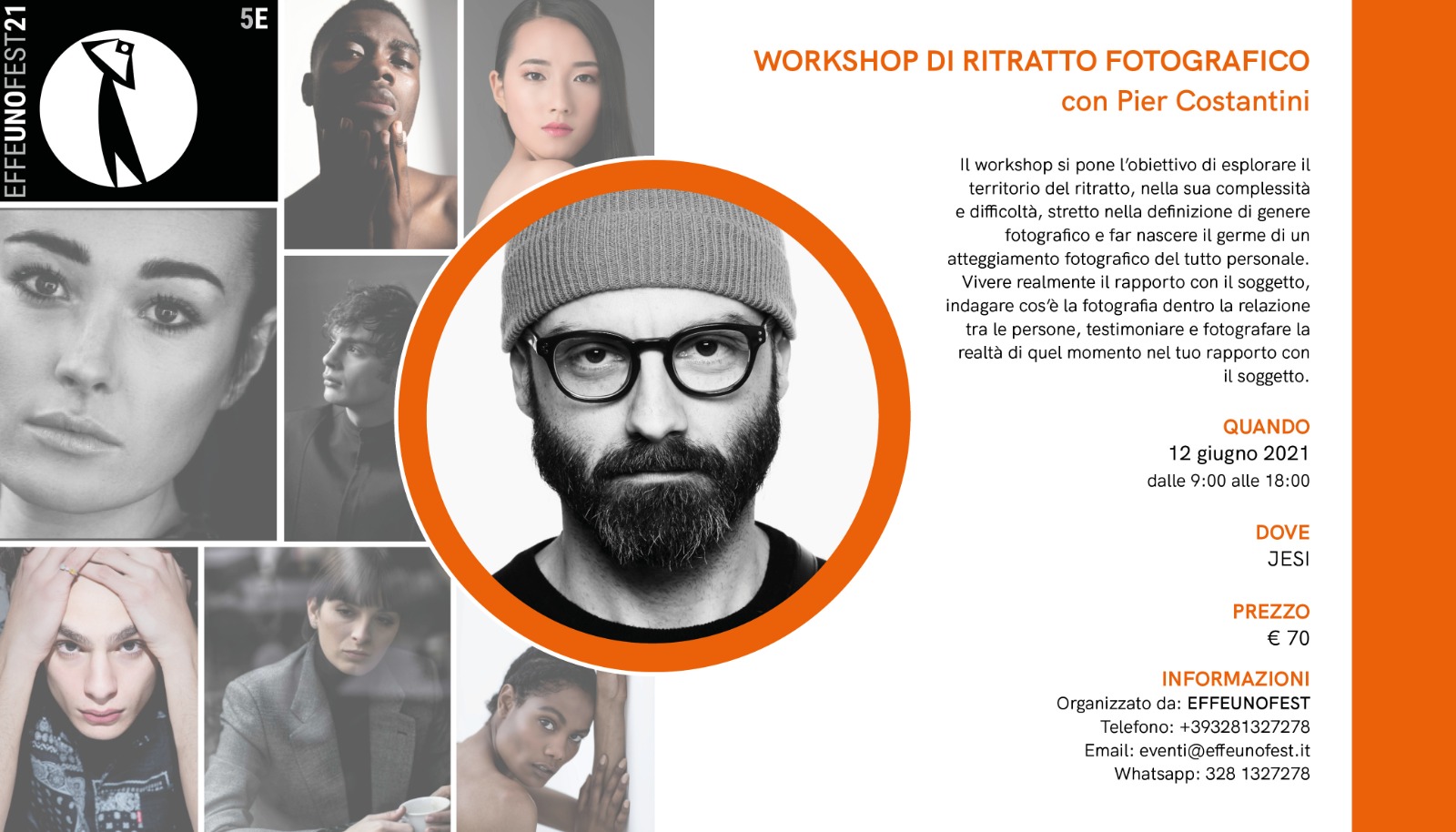 Il Ritratto – Workshop fotografico